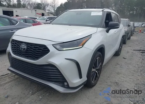 2022 Toyota Highlander Xse from USA, damaged, VIN 5TDLZRAH2NS137442